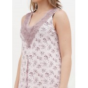 Нічна сорочка Cotpark 2XL,3XL,4XL,5XL молочний 10548